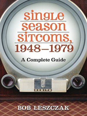 cover image of Single Season Sitcoms, 1948-1979